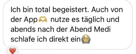 Feedback einer Free Mind Teilnehmerin